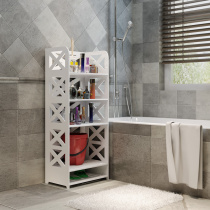 Toilet shelf floor bathroom basin shelf toilet toilet side cabinet bucket storage locker living room bookshelf