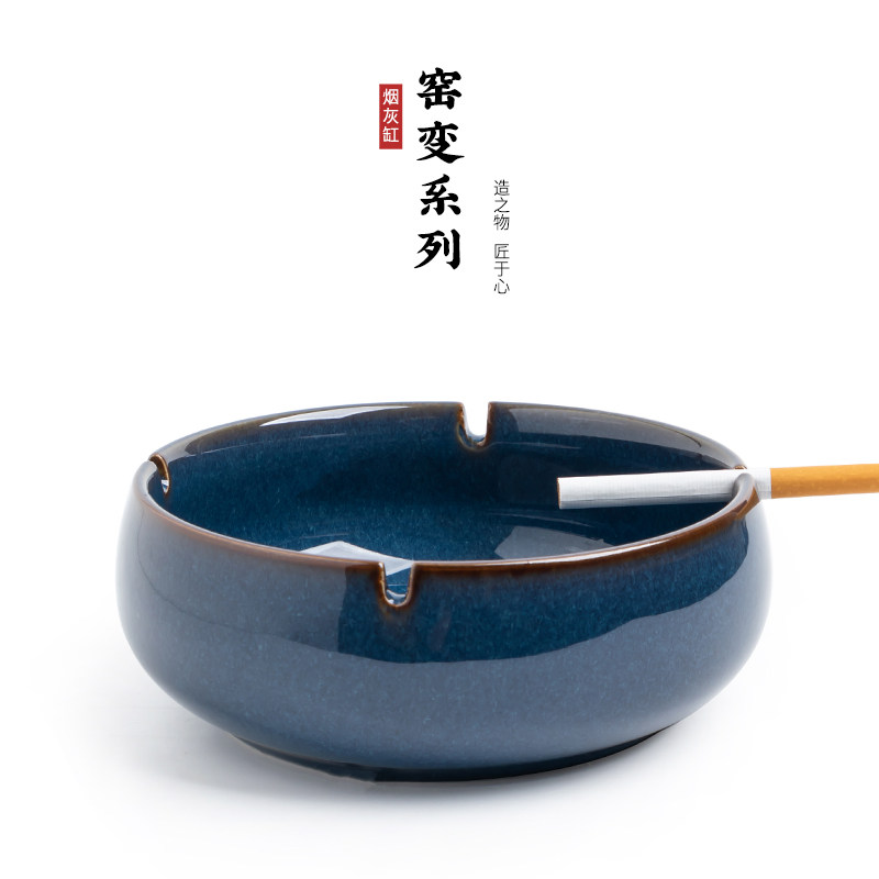 Mega Ashtrays Creativity Individuality Trend Retro Ceramics Home Office Hotel Versatile large cigarette cylinders