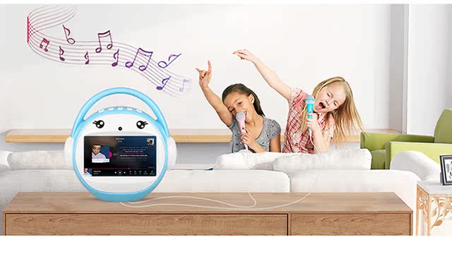 Trường học nổi tiếng robot thông minh giáo dục sớm máy đồ chơi trẻ em wifi Phiên bản Android học máy câu chuyện video A8x robot thông minh