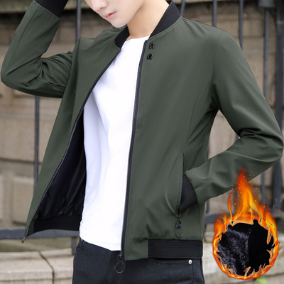 【HWE】秋冬季修身百搭潮流夹克