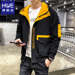 HWE春秋季ins潮流男士工装夹克