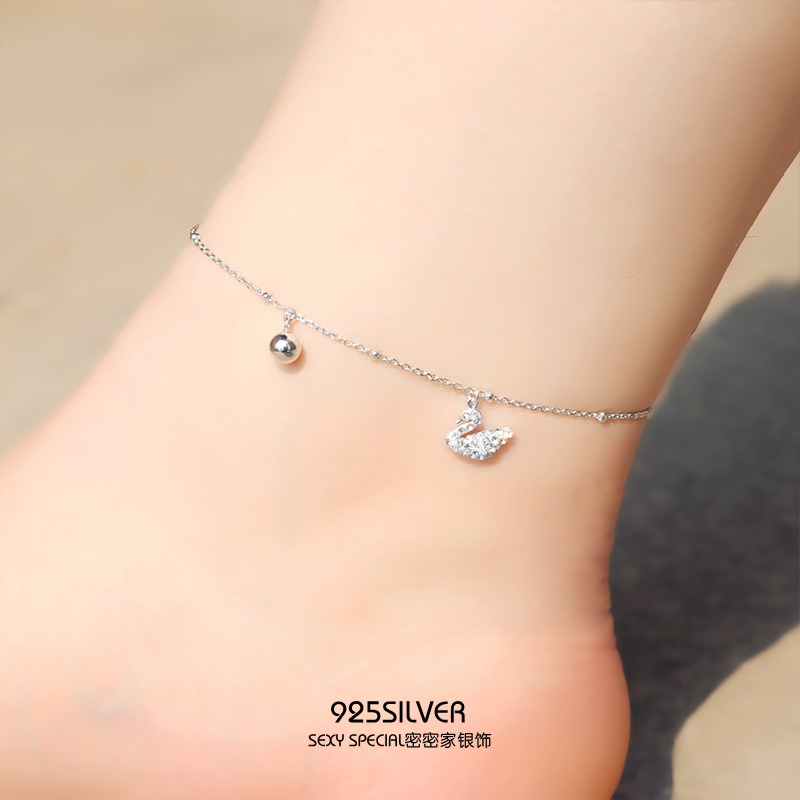 Chaine de cheville Femme SEXYSPECIAL en Argenterie - Ref 3102693 Image 1