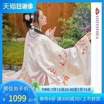 Han Shang Huailian Stunning Photos of Han clothes womens spring and autumn clothing original Ming-made cloak jacket bicoloured embroidery 100 hitch