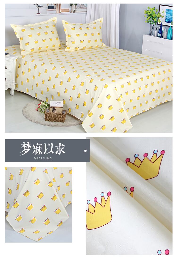 100% cotton là đơn 1,5 m 1,8 m 2,0 m mềm mại và thoải mái ký túc xá sinh viên thảm giường ngủ