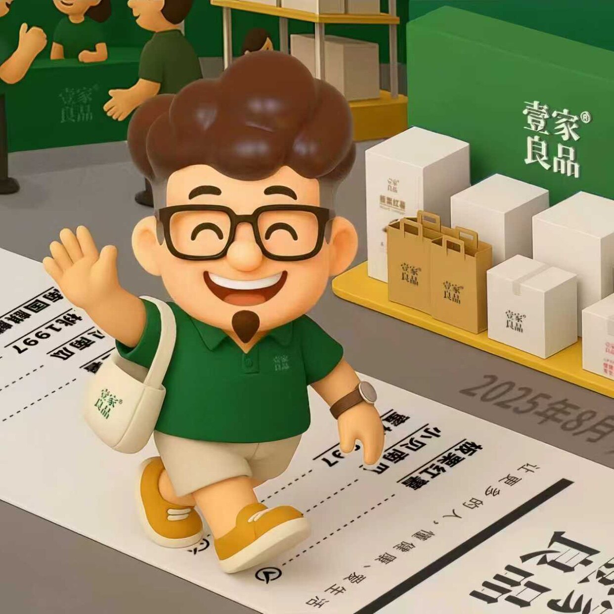 壹家良品食品店的LOGO