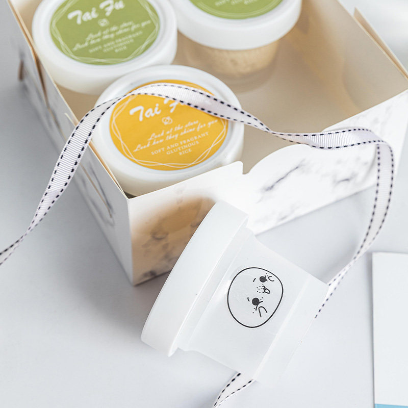 Net Red Ice Cream Ice Cream Cups Packing Box Packing Cup With Lid Disposable Baking Commercial Home 6 Clothing