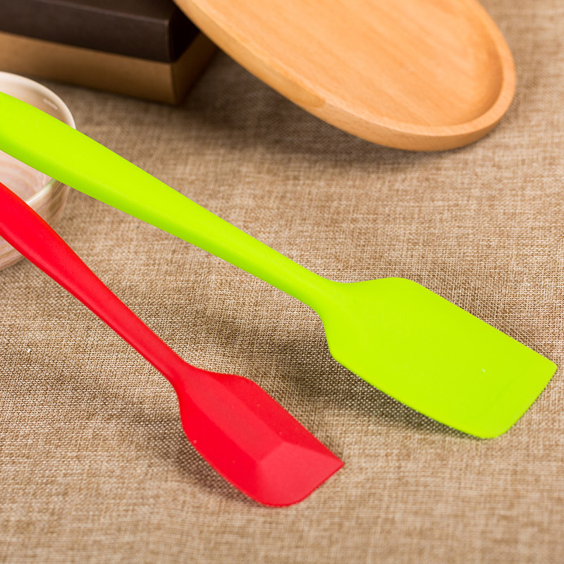 Cream baking wiper shovel knife stir scraper in one silicone scraper large small cake scraper
