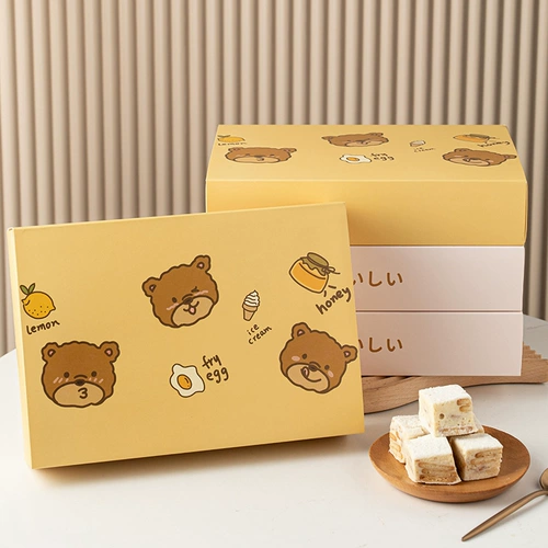 Упаковка, мультяшная оригинальная подарочная коробка, со снежинками, коллекция 2021