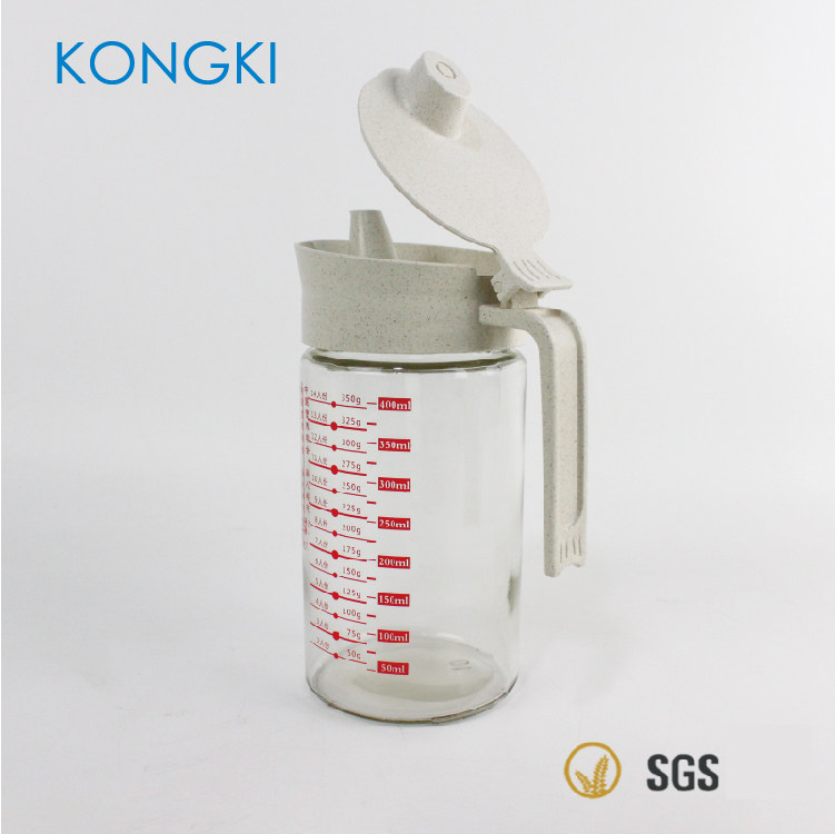 Fish Shape Control Oil Pot Healthy Dosing Wheat Straw Material Trimetric Big Offer