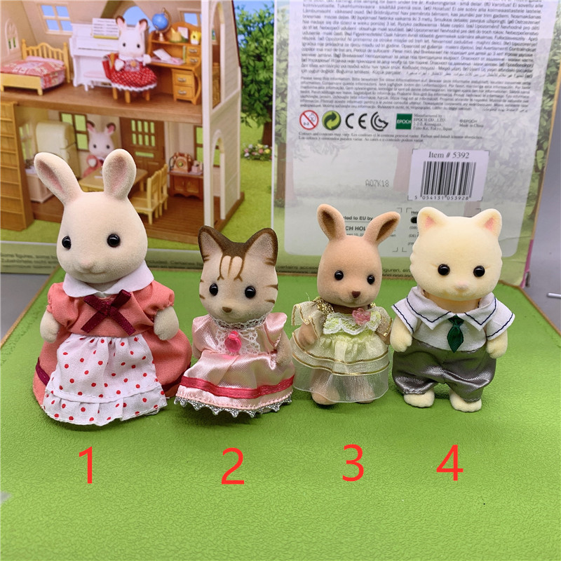 Japanese Casual girls dress Home Wine Toy Haundae Aparazzi Big House Blind Bag Accessories Rabbit Cat Multiselect G11