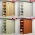 Lưu trữ gỗ phân loại phòng ngủ tủ quần áo tủ lưu trữ lắp ráp tủ ấm đơn giản đa chức năng nữ cao tuổi Buồng