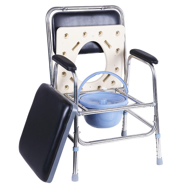 Old man toilet chair Household pregnant woman toilet stool stool mobile