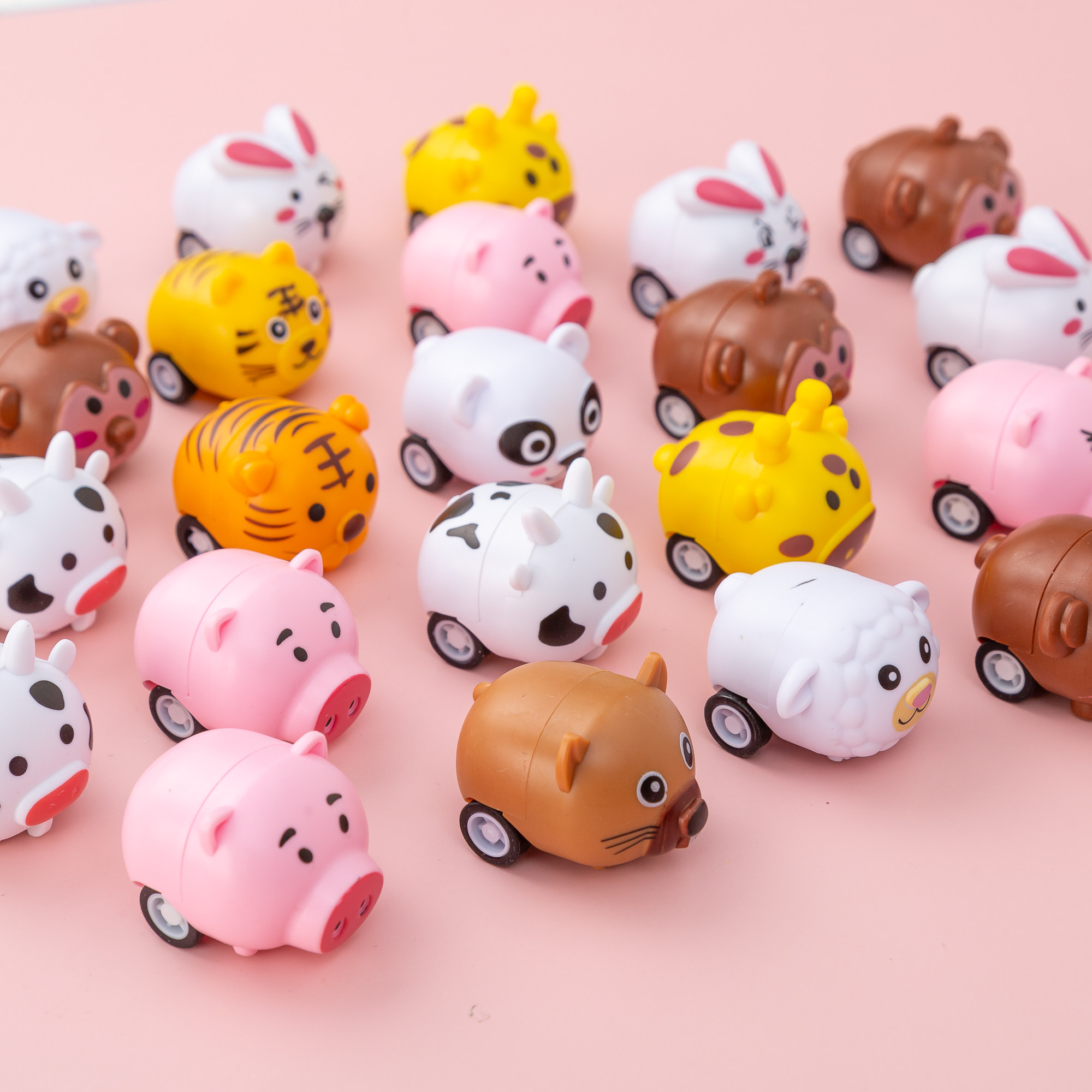 Mini Huili Car Inertia Animal Children's Toys Men's Treasure Girls Fall-resistant Kindergarten Gift