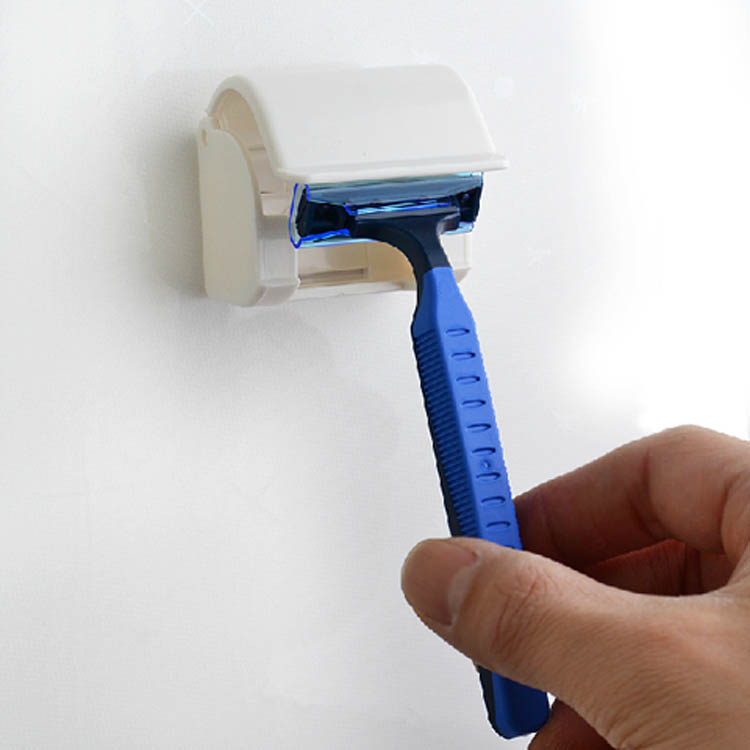 Japan KM razor holder bathroom razor storage rack dustproof razor hanger razor holder