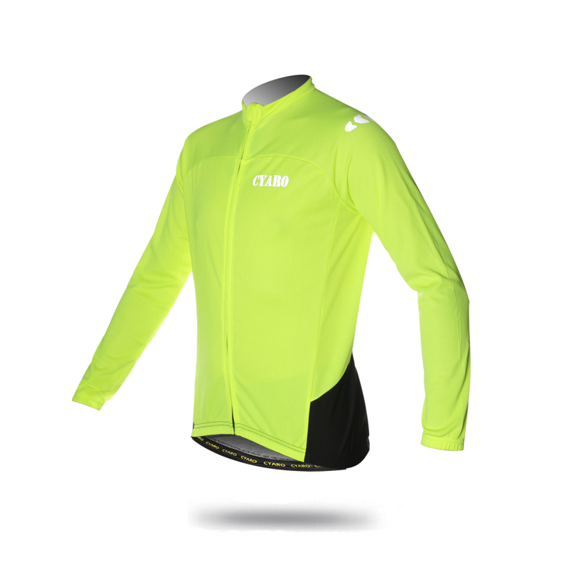 CYARO back fully breathable mesh breathable mesh cycling clothing long-sleeved top cycling clothing quick-drying