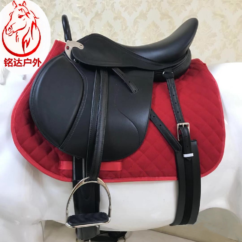 Saddle full set of harness microfiber coach big horse comprehensive saddle pony pony saddle cushion equestrian supplies