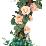 Имитация элитных розовых лоз, искусственных цветочных лоз, настенных арок, подвесных воздуховодов для кондиционирования воздуха, вьющихся и блокирующих декоративных лоз.