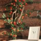 Mary Iron Wire Rose Vine-Orange