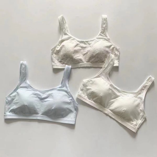 Girls version vest style no steel ring four seasons bra development period bra recommended for your baby to wear