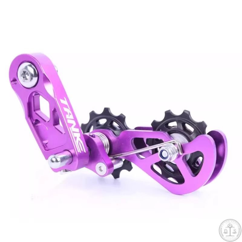 Tanke Soil Slope Chain Guide Flywheel Piece Quick Release Barrel Frame Changed to Single Speed Zipper with Tail Hook