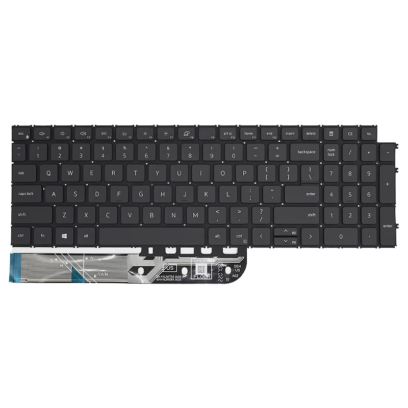 Применимый клавиатура Dell Inspiron15 3511 3515 5510 5515 5518 7510 7610