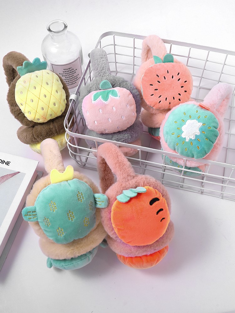 Children's ear cover winter warm boy ear cover girl anti-cold and anti-freeze ear god instrumental ear cover cute ear bag
