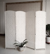 Simple screen curtain to block the living room partition porch high-end office baffle light luxury simple moving belt pulley