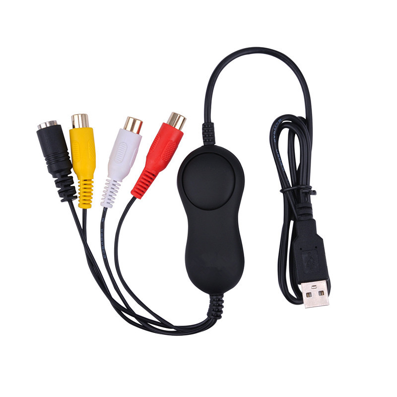 Ezcap158 Usb2.0 Driver-Free Video Capture Box, Captures High-Quality Audio and Video Content Via USB