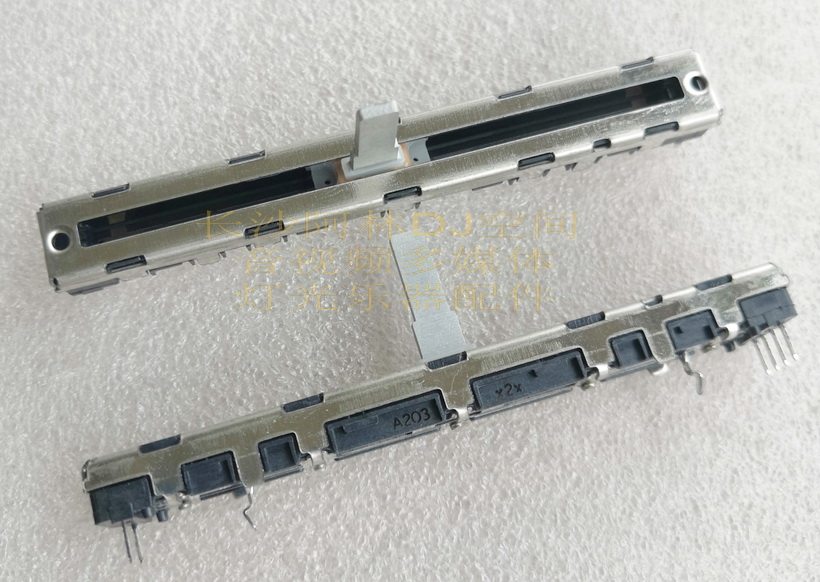 Original YAMAHA YAMANE MIXER FADER 75MM A203 A203X2 20K PUSH ROD POTENTIOMETER ACCESSORIES