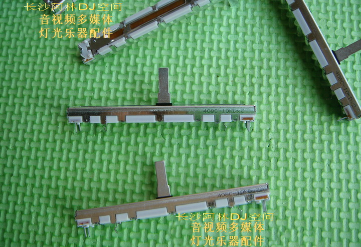 Brand new original Hundred Lingda Mixers Import 10KD 10KD 10KDX2 75MM Straight Sliding Pushback Potentiometers