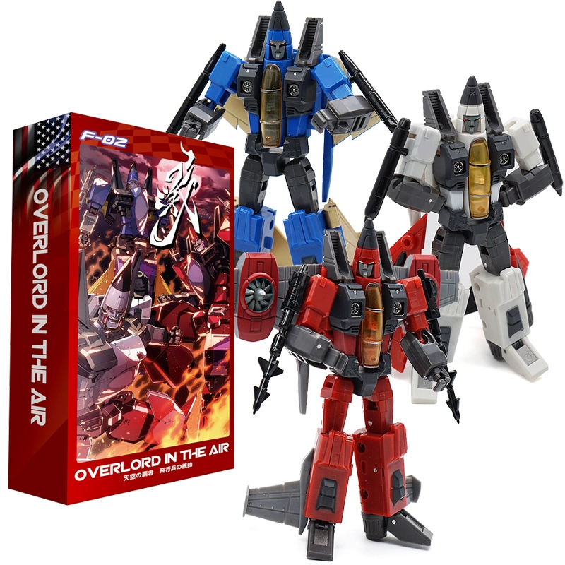 Đồ chơi Q-Transform Máy bay King Kong MFT Starscream Starscream mô hình đội bay ba cánh tích điện - Gundam / Mech Model / Robot / Transformers