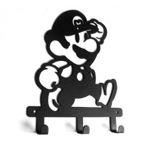 Creative hook 20 cm clothes coat hook towel hang cartoon style wrought iron