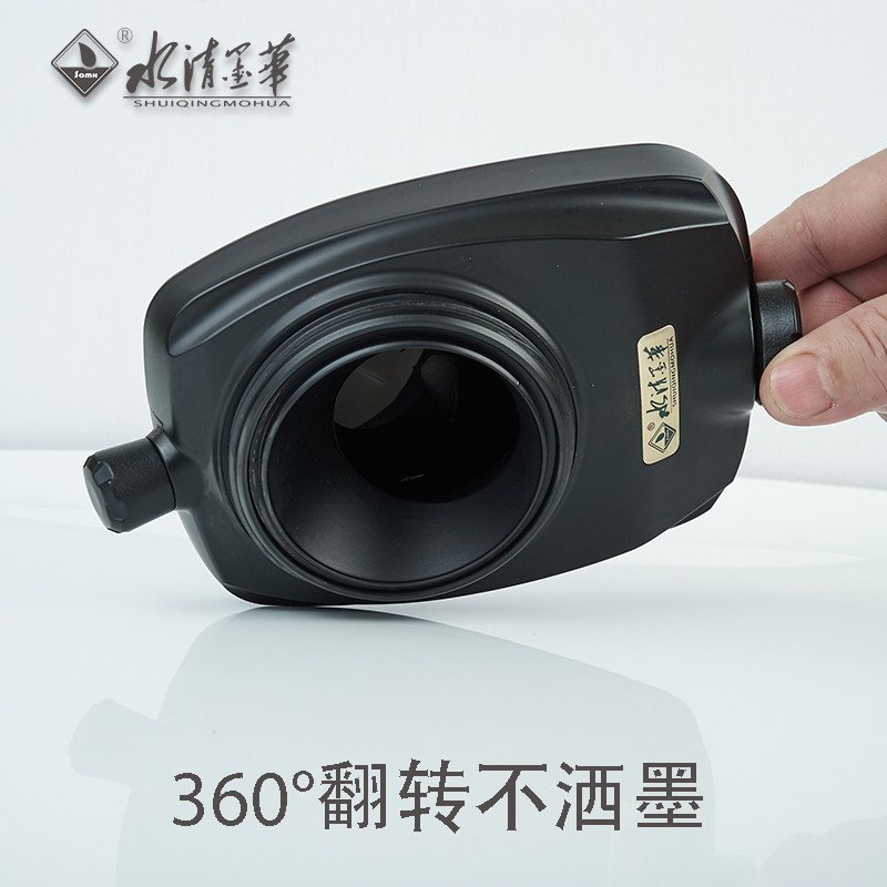 2026书法热！如何选陶瓷砚台墨盒：双圈防干墨还是传统款式？