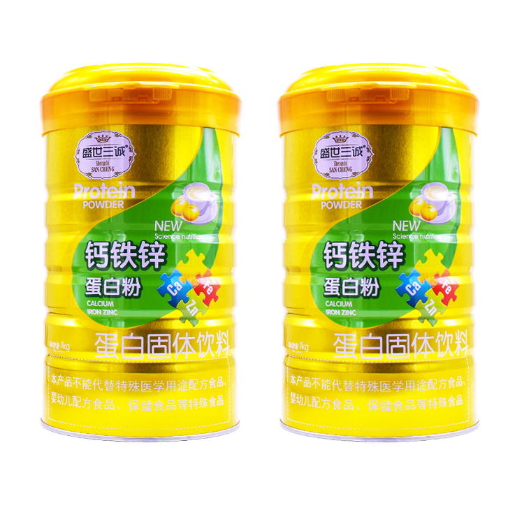 Shengshi Sancheng Calcium Iron Zinc Protein Powder Probiotics Amino Acid Nutritional Complex Whey Protein Powder Soy Protein Powder