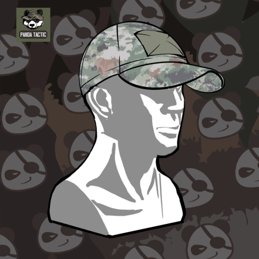 (Panda Tactics) Baseball Cap Duck Tongue Cap Summer Fall Shading Tactical Outdoor Sunscreen Trendy Jungle Desert-Taobao