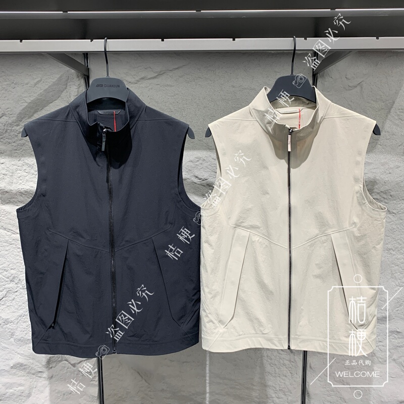 Anta Champion 2026 Summer Men's Torch Stone Ice Skin Cooling Technology Slim Fit Woven Commuting Vest 152620612