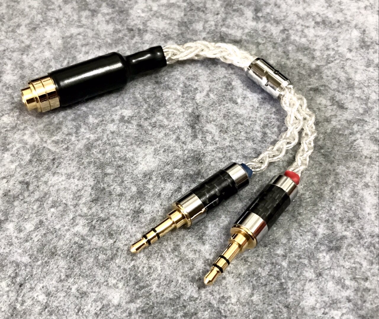 Dual 3 5mm to 2 53 54 4 mother 6 35 core carnon PHA3 Le Bang Balance Connection wire