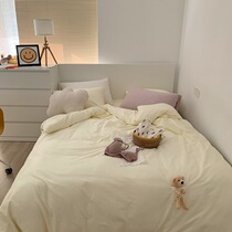 (Deer and companion also to the whistleblower) net red detachable pocket bear pure cotton four sets with wind bed products