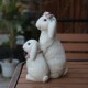 Wreath Rabbit Ornament Living Room Balcony Landscaping Garden Art Cute Healing Decoration Homestay Outdoor Arrangement Gifts