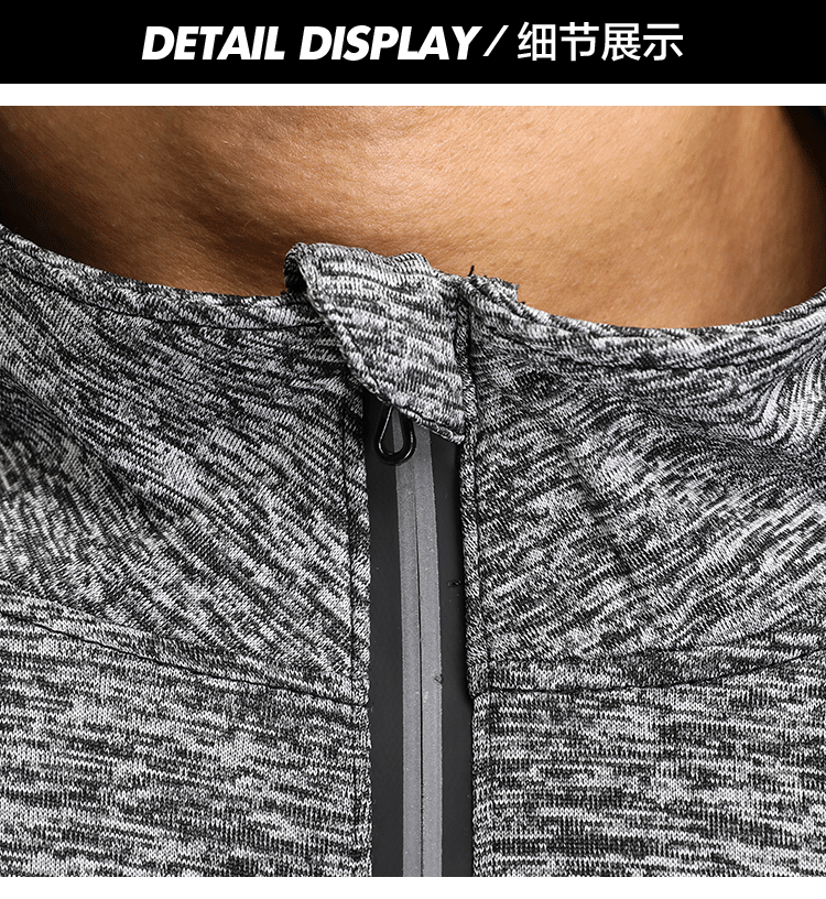 Thể thao vớ nam nhanh chóng làm khô áo len bóng rổ chạy cao đàn hồi T-Shirt phòng tập thể dục quần áo mùa thu đào tạo quần áo quần áo tập gym nữ adidas chính hãng