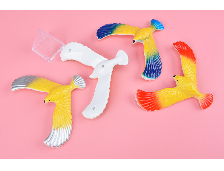 80后怀旧平衡鸟创意复古平衡鹰儿童成人大号益智重力鸟不倒翁玩具详情9