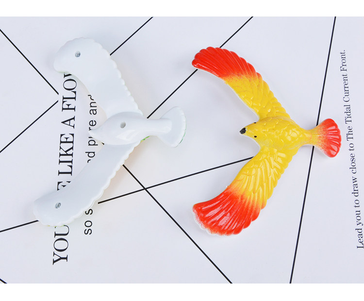 80后怀旧平衡鸟创意复古平衡鹰儿童成人大号益智重力鸟不倒翁玩具详情5