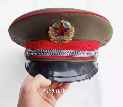 Retired scarce 87-style summer land school management level Fanliding wool material big hat old-fashioned inventory 30-year collection hat