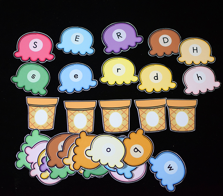 English English 26 letter cards case matching game baby early education 0-3 years old enlightenment cognitive learning