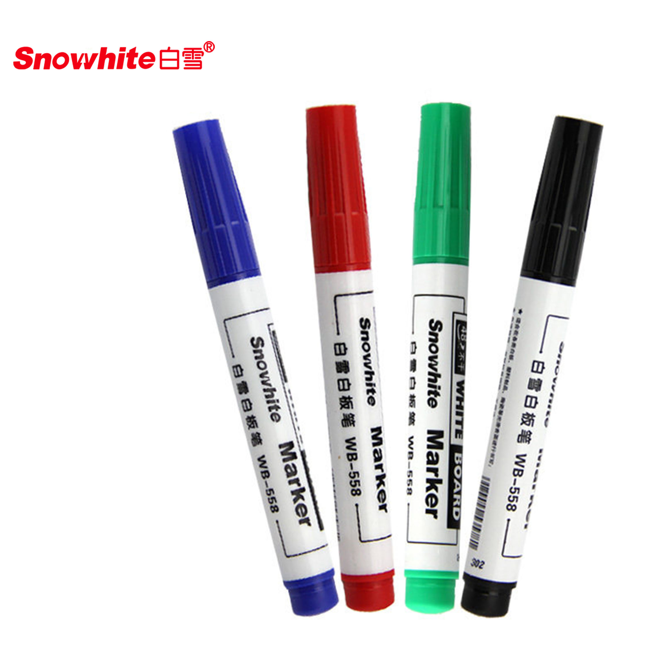 Snow whiteboard pen Mike pen color erasable water-based marker Multi-color whiteboard pen Watercolor pen Office supplies