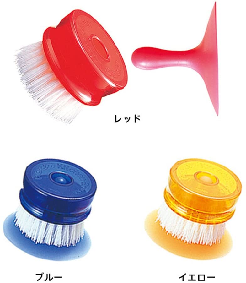 Japan system MarnaPOCO kitchen multipurpose cleaning brush sub-pan brushed pool brush suction cup can hang draining
