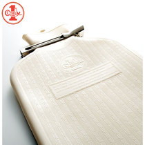 Japan System Centuries-old Crafts Brands Soft Silicone Gel Cold Hot Water Bag Water Pillow Big Black White