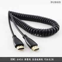 Spring HDMI line 1 4 version Public to male copper core HDMI interface universal connection TV projector HD line
