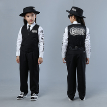 Fewer children in locking suits acting out of suit.