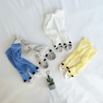 Summer baby socks mesh boys and girls loose mouth baby knee high tube air conditioning mosquito socks thin cotton long tube